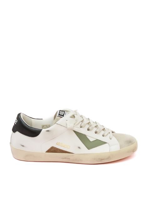 Sneaker suprime bianco/verde 4B12 | SUPRIME UU203-BIA/SALVIA